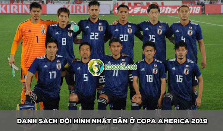 Danh sách cầu thủ đội tuyển Nhật Bản ở Copa America 2019 Danh sách cầu thủ đội tuyển Nhật Bản ở Copa America 2019