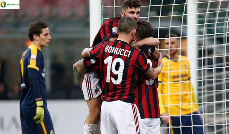 Soi kèo tỷ số bóng đá trận Verona vs AC Milan