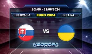 Soi kèo Slovakia vs Ukraine