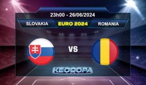 Soi kèo Slovakia vs Romania
