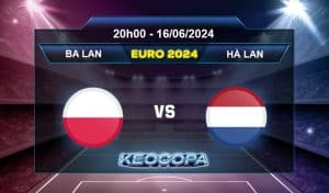Soi kèo Ba Lan vs Hà Lan