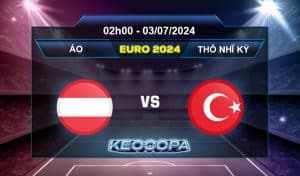 Soi kèo Áo vs Thổ Nhĩ Kỳ