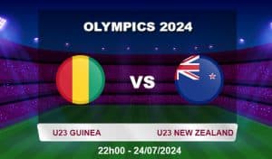 Soi kèo U23 Guinea vs U23 New Zealand