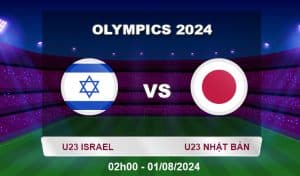 Soi kèo U23 Israel vs U23 Nhật Bả