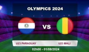 Soi kèo U23 Paraguay vs U23 Mali